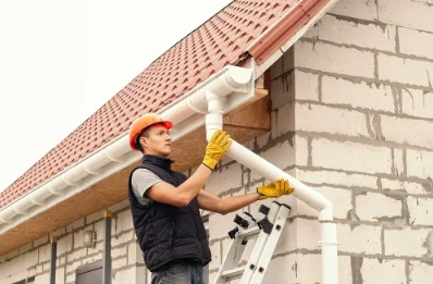 Pose et remplacement de gouttières à Cabanac